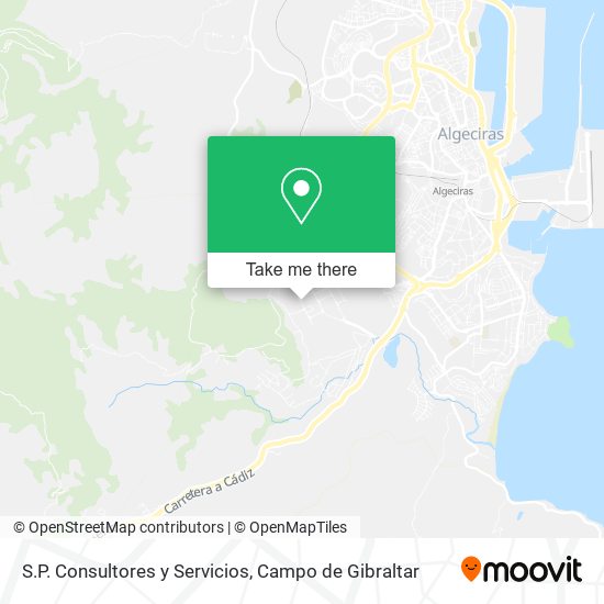 S.P. Consultores y Servicios map