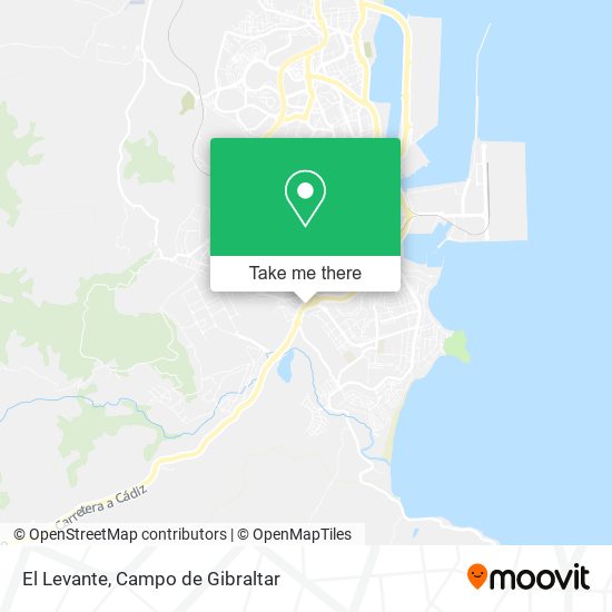 mapa El Levante