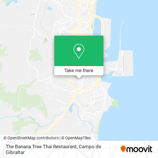 The Banana Tree Thai Restaurant map