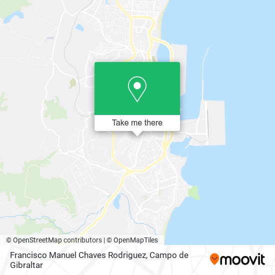 Francisco Manuel Chaves Rodriguez map