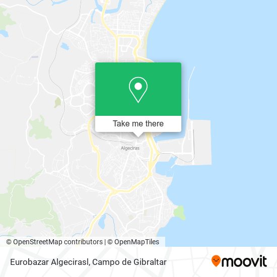 Eurobazar Algecirasl map