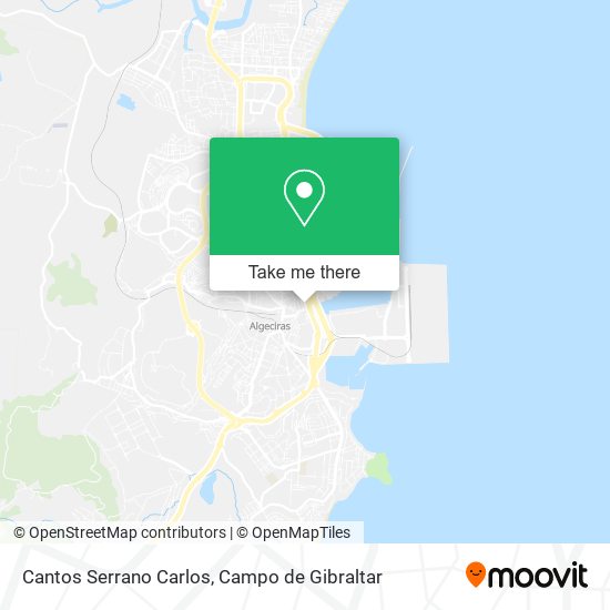 Cantos Serrano Carlos map