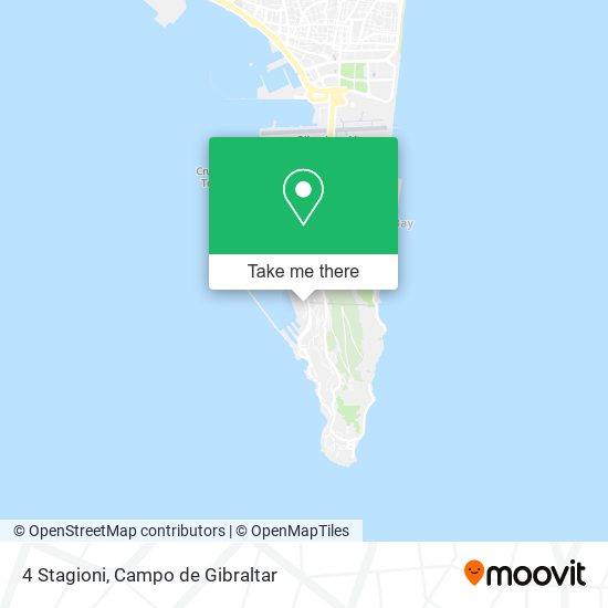 4 Stagioni map