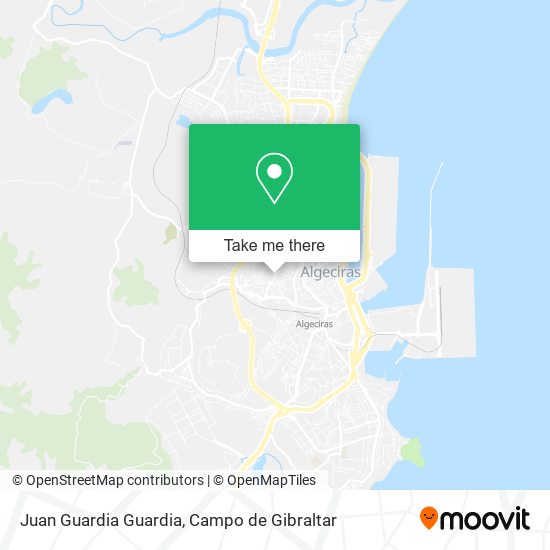 mapa Juan Guardia Guardia