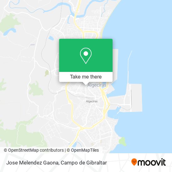 Jose Melendez Gaona map