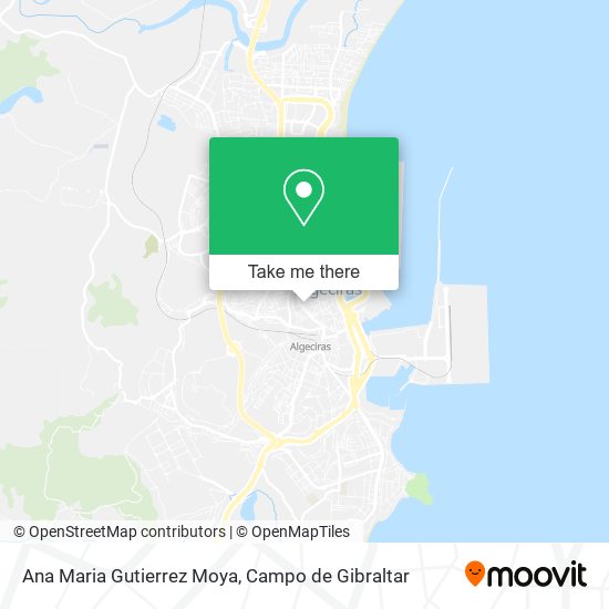 Ana Maria Gutierrez Moya map