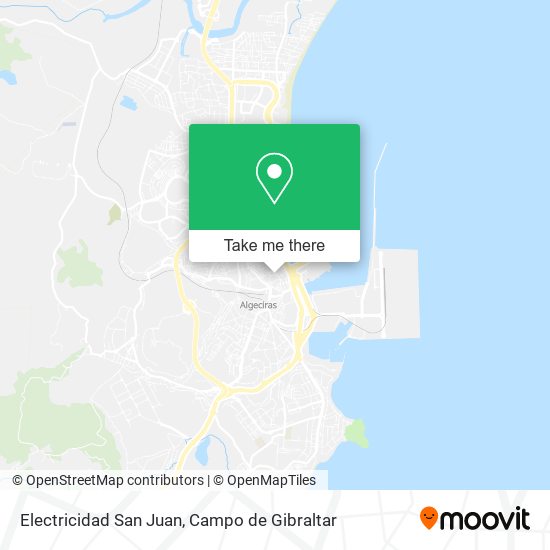 mapa Electricidad San Juan