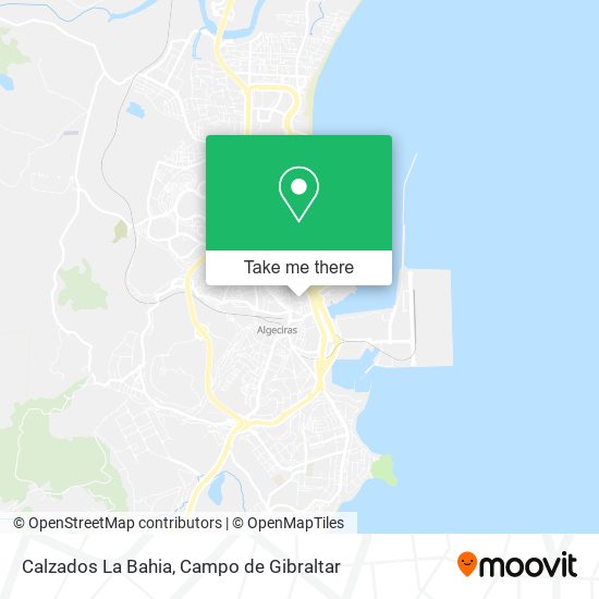 Calzados La Bahia map
