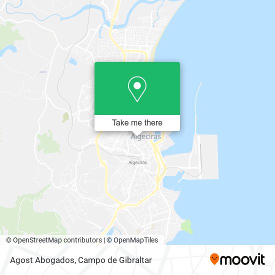 Agost Abogados map