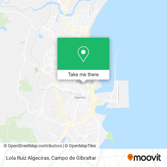 Lola Ruiz Algeciras map