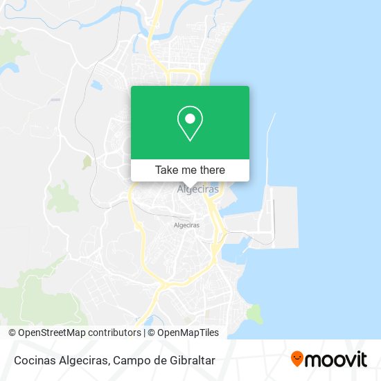 Cocinas Algeciras map