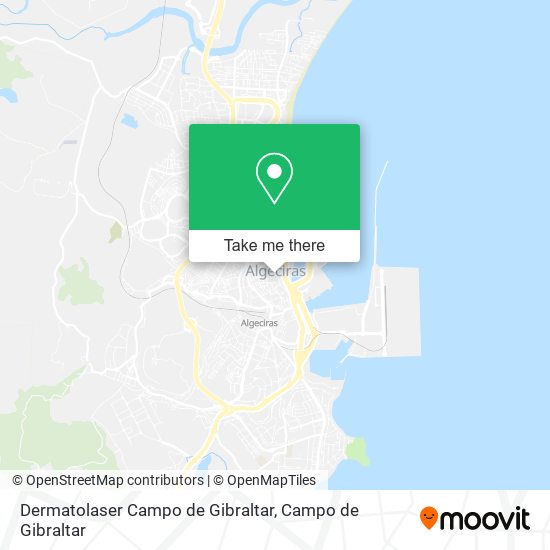 Dermatolaser Campo de Gibraltar map