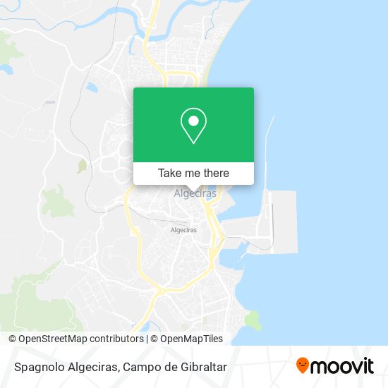 Spagnolo Algeciras map