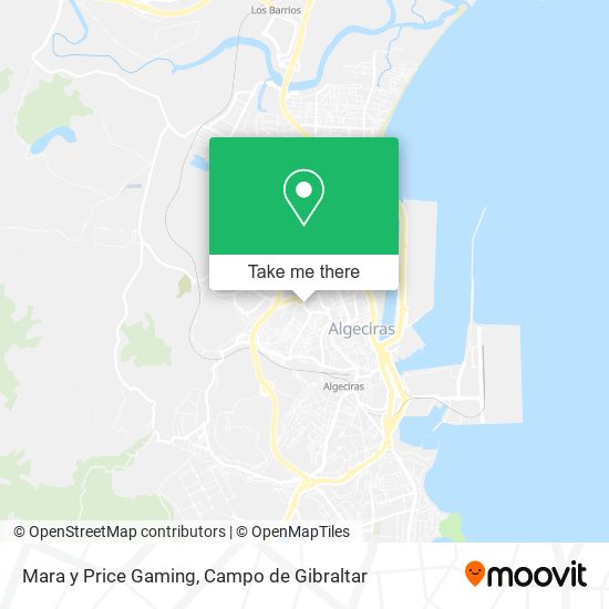 mapa Mara y Price Gaming