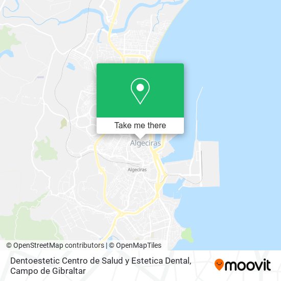 mapa Dentoestetic Centro de Salud y Estetica Dental