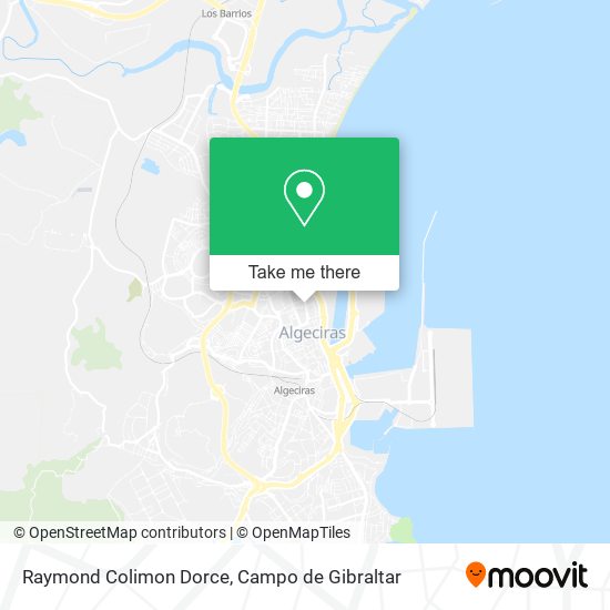 mapa Raymond Colimon Dorce