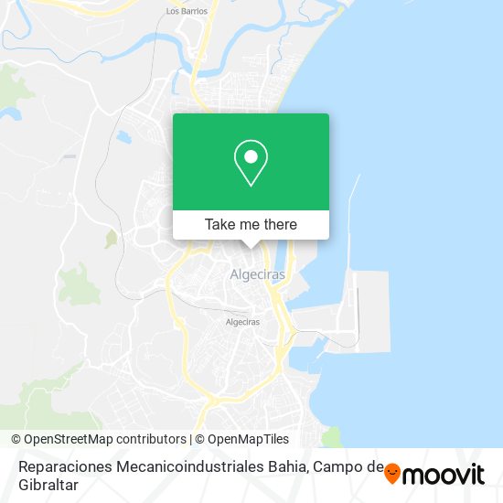mapa Reparaciones Mecanicoindustriales Bahia