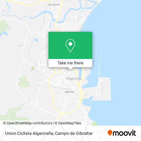 Union Ciclista Algecireña map