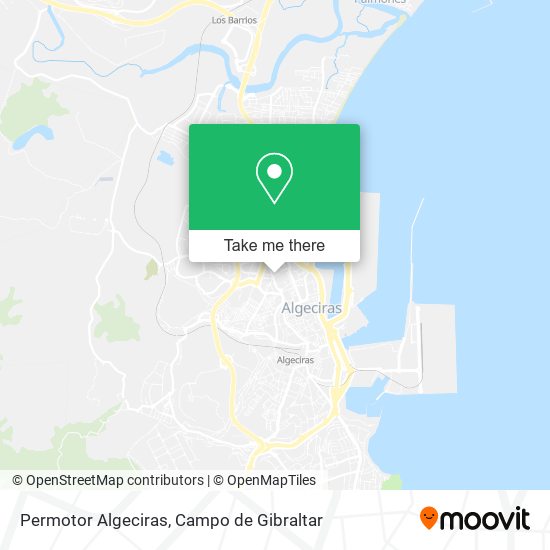 mapa Permotor Algeciras