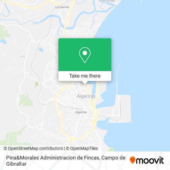 Pina&Morales Administracion de Fincas map