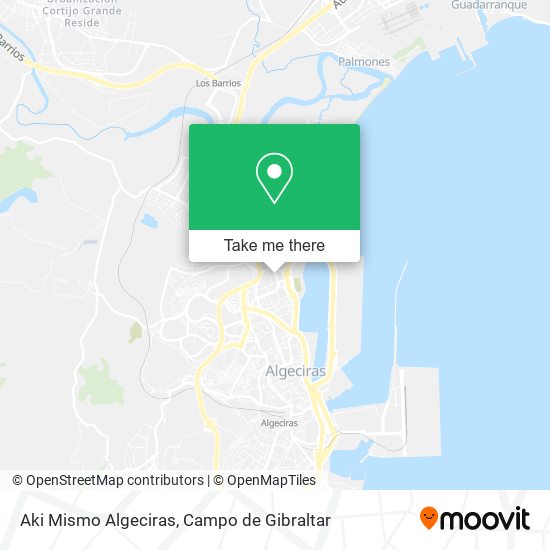 Aki Mismo Algeciras map