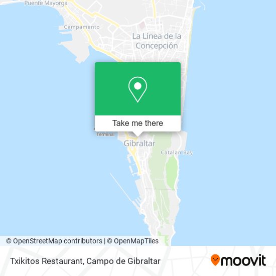 Txikitos Restaurant map