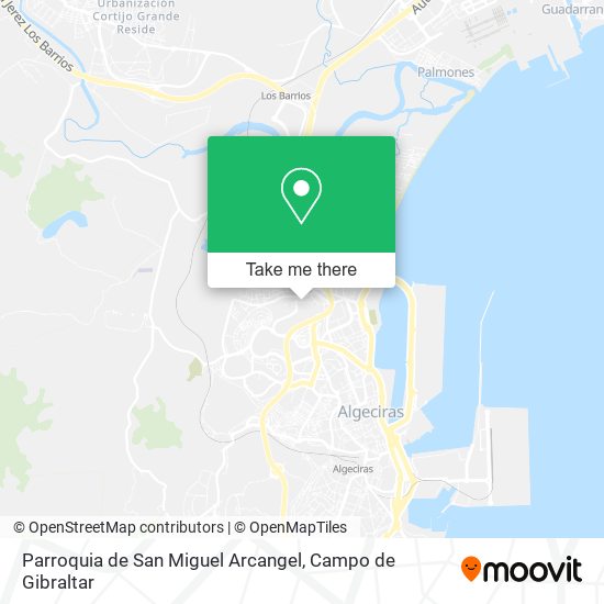 Parroquia de San Miguel Arcangel map