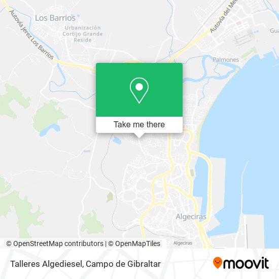 Talleres Algediesel map