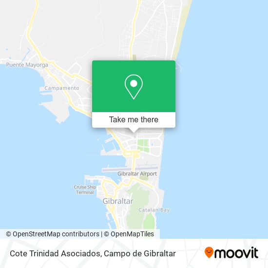 Cote Trinidad Asociados map