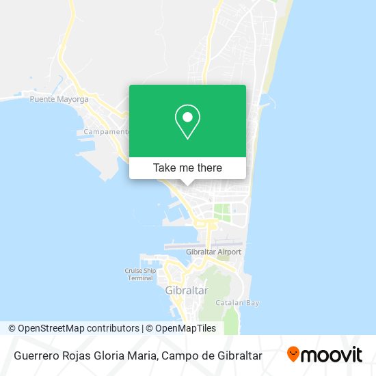 Guerrero Rojas Gloria Maria map