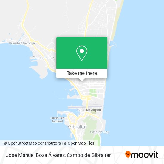 José Manuel Boza Álvarez map