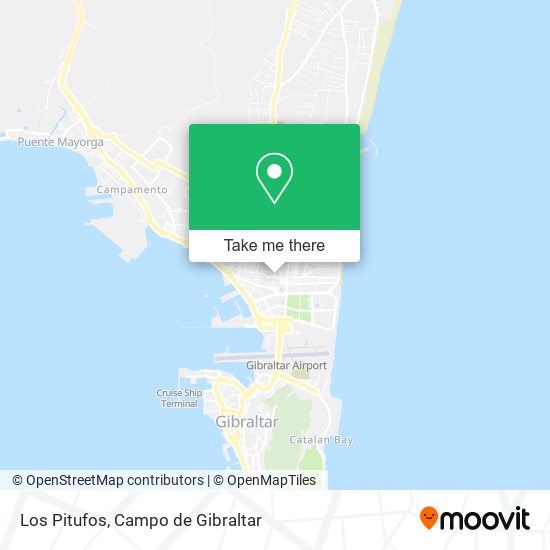 Los Pitufos map