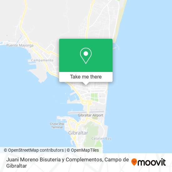 Juani Moreno Bisutería y Complementos map