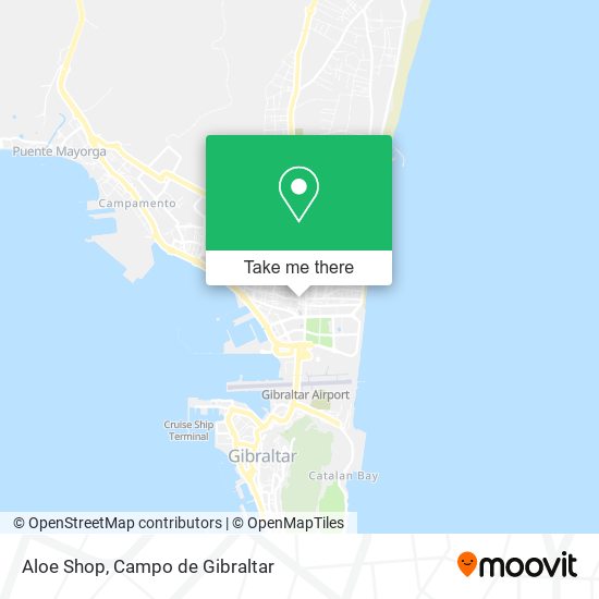 Aloe Shop map