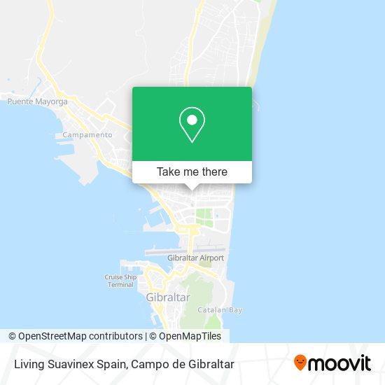 Living Suavinex Spain map