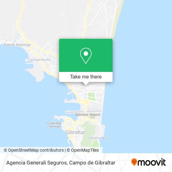 Agencia Generali Seguros map