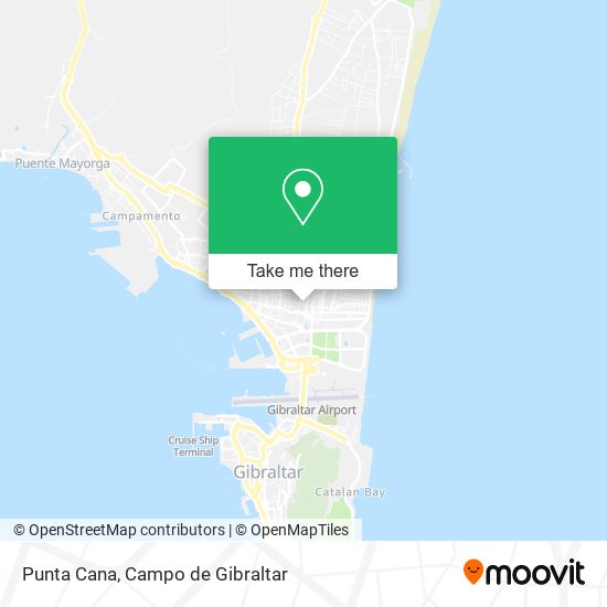 Punta Cana map