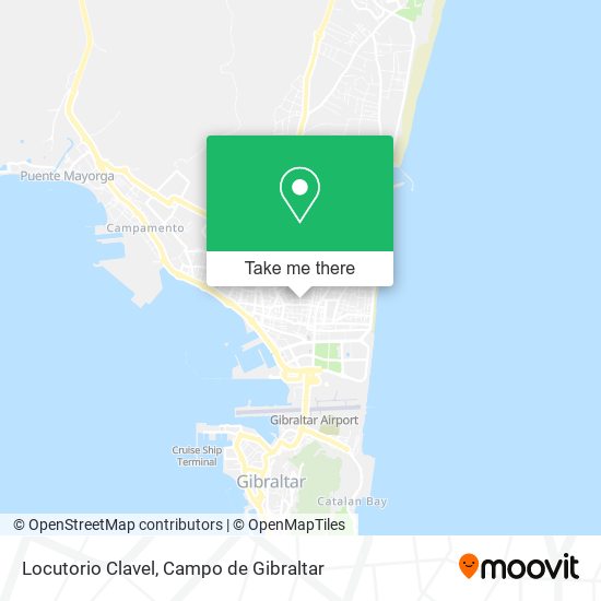 Locutorio Clavel map