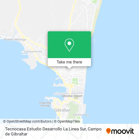 mapa Tecnocasa Estudio Desarrollo La Linea Sur