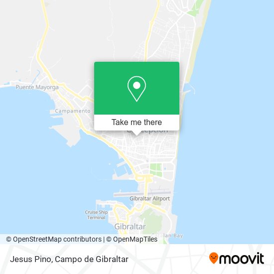 Jesus Pino map