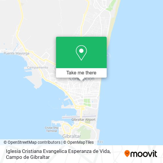 Iglesia Cristiana Evangelica Esperanza de Vida map