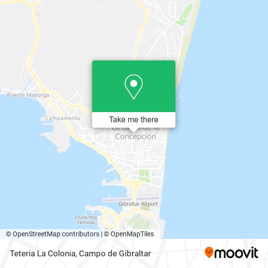 Teteria La Colonia map