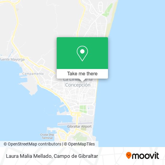 Laura Malia Mellado map