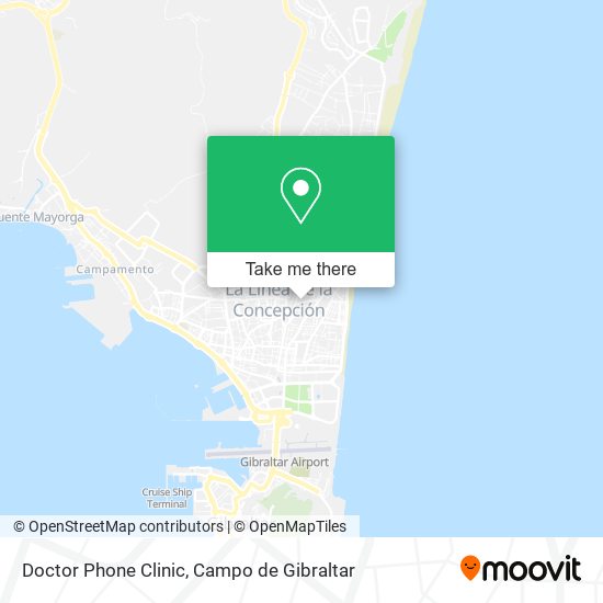 Doctor Phone Clinic map