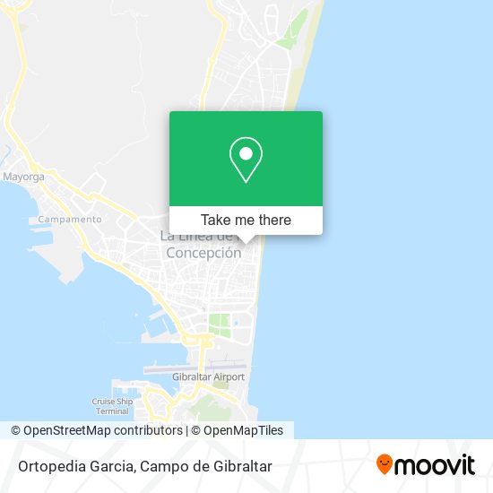mapa Ortopedia Garcia