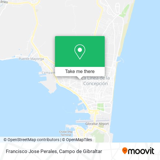 Francisco Jose Perales map