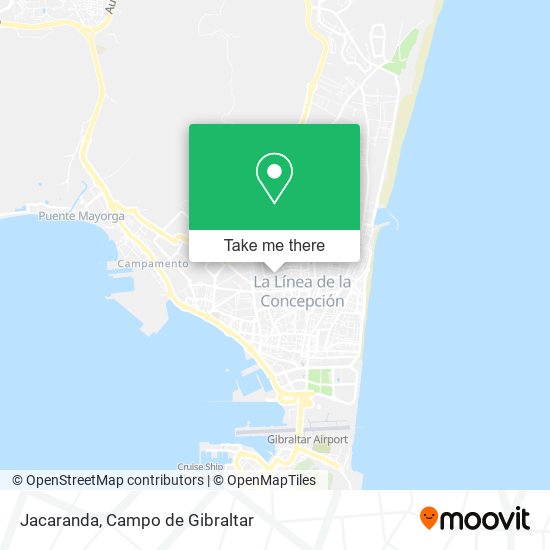 mapa Jacaranda