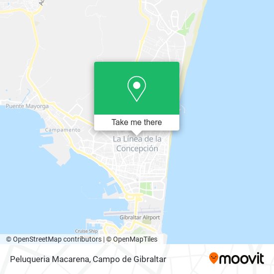 Peluqueria Macarena map