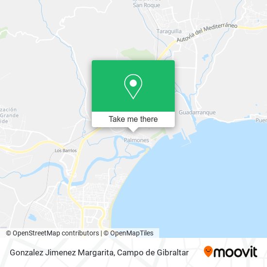 Gonzalez Jimenez Margarita map