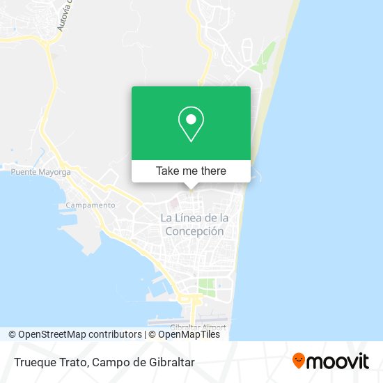 Trueque Trato map